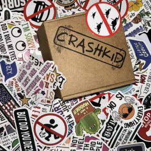 CRASHKID Chaos Sticker Pack – 30 pcs
