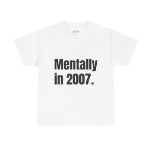 Mentally in 2007. Tee