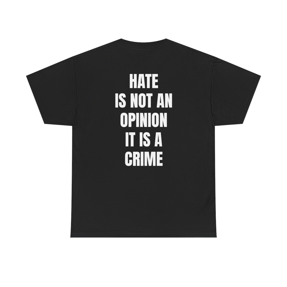 FCK H8 – Statement Oversized Tee (Black) - Image 2