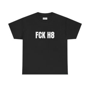 FCK H8 – Statement Oversized Tee (Black)